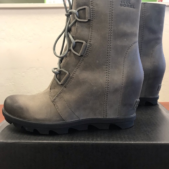 SOREL JOAN OF ARTIC WEDGE II - QUARRY - Picture 7 of 8